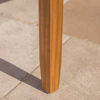 Peyton 2pc Acacia Wood Loveseat & Coffee Table Set - Christopher Knight Home 3 Peyton 2pc Acacia Wood Loveseat & Coffee Table Set - Christopher Knight Home - Image 3