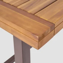 Atlantic 9pc Acacia Wood Dining Set - Christopher Knight Home -Christopher Knight Home GUEST 53d242ee e37b 47cb 8072 359474efa1de 1