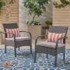 Cordoba 2pk Wicker Club Chairs - Christopher Knight Home