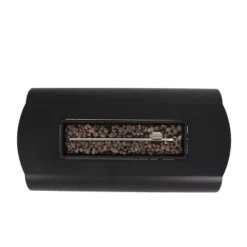 Vernon Outdoor Rectangular Fire Pit With Tank Holder - Dark Gray - Christopher Knight Home -Christopher Knight Home GUEST 54f4fb64 804c 4d7c 889c 05d58f90ee4f