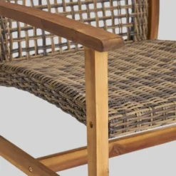 Augusta 5pc Wood & Wicker Chat Set With Fire Pit - Natural/Gray/Dark Gray - Christopher Knight Home 17 Augusta 5pc Wood & Wicker Chat Set With Fire Pit - Natural/Gray/Dark Gray - Christopher Knight Home -Christopher Knight Home GUEST 5547e5b5 3d75 4c23 aa15 e24f2f9b22b9 2