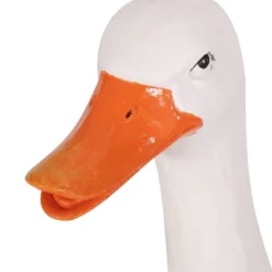 Christopher Knight Home 16" Wide Farnum Concrete Outdoor Novelty Goose Planter White/Brown -Christopher Knight Home GUEST 55ace087 1d50 4148 8de3 02f5ff29182b