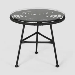 3pc Pigment Iron Modern Boho Chat Set Gray - Christopher Knight Home -Christopher Knight Home GUEST 56f8df43 dbd7 40ff 9c83 453d9f92b669