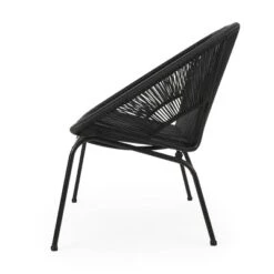 Condessa Patio Hammock Weave Loveseat Bench - Black - Christopher Knight Home 9 Condessa Patio Hammock Weave Loveseat Bench - Black - Christopher Knight Home -Christopher Knight Home GUEST 593b9163 14a0 471c aea8 962a9e18b8c1
