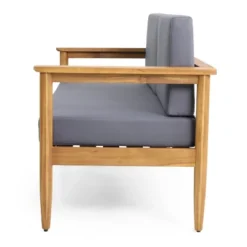 Magnolia Patio Acacia Wood Loveseat - Teak/Dark Gray - Christopher Knight Home 8 Magnolia Patio Acacia Wood Loveseat - Teak/Dark Gray - Christopher Knight Home -Christopher Knight Home GUEST 5a838e30 8f81 4123 a268 1d05026bbf26