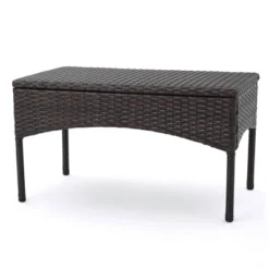 Cancun 4pc All-Weather Wicker Patio Chair Set - Brown - Christopher Knight Home -Christopher Knight Home GUEST 5bdb67c6 5fda 4b74 93bb af6d9a30a09f