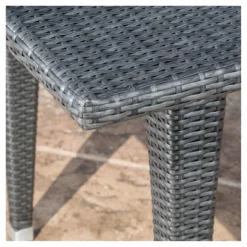 Dominica Rectangle Wicker Table - Gray - Christopher Knight Home -Christopher Knight Home GUEST 5de4eb42 ae8c 4c9d 93f8 9f7c81d8cfe5