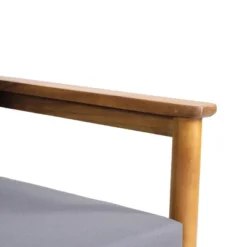 Magnolia 2pc Patio Acacia Wood Club Chairs - Teak/Dark Gray - Christopher Knight Home -Christopher Knight Home GUEST 5f499963 0d95 4e17 a019 bb493922b592