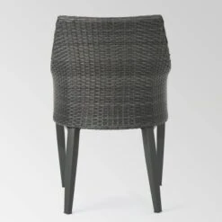 Hillhurst 4pk Wicker Dining Chairs Gray - Christopher Knight Home 9 Hillhurst 4pk Wicker Dining Chairs Gray - Christopher Knight Home -Christopher Knight Home GUEST 61228847 2c31 4f9d 956f fdc0070d10b9