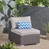 Santa Rosa Wicker Patio Accent Chair - Gray - Christopher Knight Home