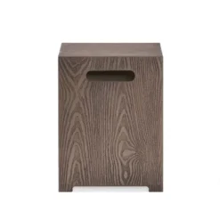 Wellington Outdoor Square Iron Tank Holder Side Table Brown Wood Pattern - Christopher Knight Home -Christopher Knight Home GUEST 63a6cb54 8bb1 4e42 8e80 9b44c64cabca