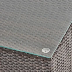 10pc Santa Rosa Wicker Patio Seating Sectional Set With Sunbrella Cushions Brown - Christopher Knight Home -Christopher Knight Home GUEST 6549e51e ad7e 49a9 926c 2362f475ac4c