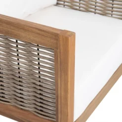 Burchett 2pk Outdoor Acacia Wood Club Chairs With Cushions - Teak/Brown/Beige - Christopher Knight Home -Christopher Knight Home GUEST 6589994e 1b3a 43eb 9114 41b775139945 1