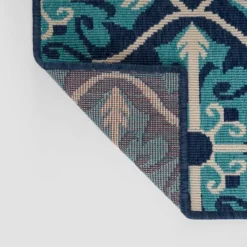 5'3" X 7' Morocco Trellis Outdoor Rug Ivory/Blue - Christopher Knight Home -Christopher Knight Home GUEST 65fceaaf 2b15 4201 886d aef4c91f1815