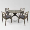 Llano 5pc Patio Dining Set - Christopher Knight Home