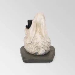 Felsmere Rabbit Umbrella Base Matte White - Christopher Knight Home -Christopher Knight Home GUEST 67b902a0 c335 460d 9d2a 6f3397446577