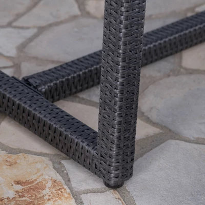 Santa Rosa 8pc Dining Sofa & Ottoman Set - Christopher Knight Home 7 Santa Rosa 8pc Dining Sofa & Ottoman Set - Christopher Knight Home - Image 7