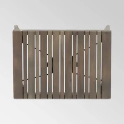 Kyoto Acacia Wood Folding Side Table - Gray - Christopher Knight Home 8 Kyoto Acacia Wood Folding Side Table - Gray - Christopher Knight Home -Christopher Knight Home GUEST 69dd14b4 79cc 4f66 b75d 1c569bc01ad1