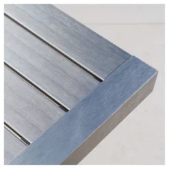 Cape Coral 3pc Mesh Patio Chaise Lounge Set With Aluminum Side Table - Gray - Christopher Knight Home -Christopher Knight Home GUEST 6a170970 8e3f 4727 81f5 177319d22f84