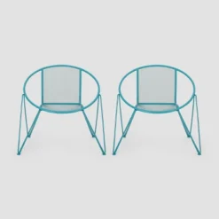 Georgia 2PK Iron Modern Club Chair - Christopher Knight Home -Christopher Knight Home GUEST 6a819c7f 81ad 4dfd a56b c6acee965461