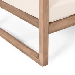 2pk Stefan Outdoor Acacia Wood Club Chairs With Cushions Brown/Beige - Christopher Knight Home -Christopher Knight Home GUEST 6b062940 8916 42ae b90d a1a3bac4f4fa