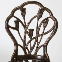 Nassau 3pc Cast Aluminum Patio Bistro Set - Brown - Christopher Knight Home -Christopher Knight Home GUEST 6d4f0d27 a516 4fee b868 164618e1d9b4