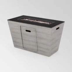 Langton Rectangular 40" Light Weight Concrete Gas Fire Pit Dark Gray - Christopher Knight Home 11 Langton Rectangular 40" Light Weight Concrete Gas Fire Pit Dark Gray - Christopher Knight Home -Christopher Knight Home GUEST 6e8c5311 4a0d 42a3 bdd1 660324a7d3f8