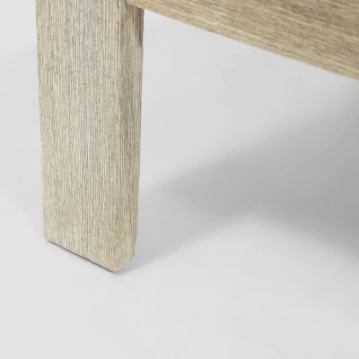 Santa Ana 2pk Acacia Club Accent Chairs Brushed Light Gray - Christopher Knight Home 4 Santa Ana 2pk Acacia Club Accent Chairs Brushed Light Gray - Christopher Knight Home - Image 4