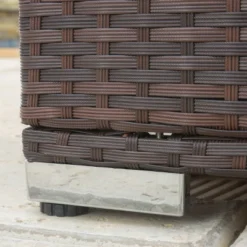 Murano Set Of 2 Wicker Patio Club Chairs With Cushions - Brown - Christopher Knight Home -Christopher Knight Home GUEST 721b887e 78e6 417b 8afa 3228ee61a4c9