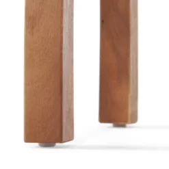 Selma 3pc Acacia Wood Rocking Chair W/ Cushion & Acacia Side Table - Teak - Christopher Knight Home -Christopher Knight Home GUEST 7477219a 5dd8 4a46 816c a227a24e8b43