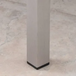 Cape Coral Square Aluminum Dining Table - Silver - Christopher Knight Home -Christopher Knight Home GUEST 75ce0029 7609 4201 9fd2 9b0bf1440623