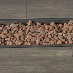 Anchorage Outdoor 50000 BTU Light Weight Concrete Rectangular Fire Pit Wood Pattern Gray - Christopher Knight Home -Christopher Knight Home GUEST 7662e91f 26d3 4e07 a464 052e7420a149