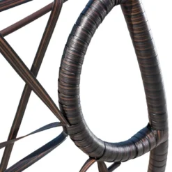 Cayuse Wicker Tear Drop Hanging Chair - Brown/Tan - Christopher Knight Home -Christopher Knight Home GUEST 78a7fbcc 19e2 4e77 bb87 7185adb504a2