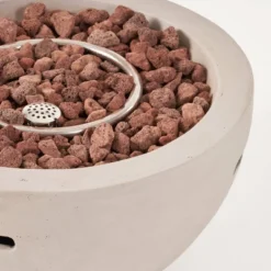 27" Marcel Concrete Fire Pit Light Gray - Christopher Knight Home -Christopher Knight Home GUEST 7ba9a7c9 ef84 4fe9 99b5 67e37bceee05