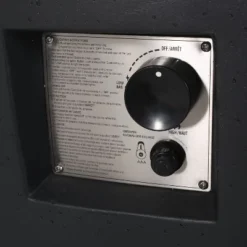 Holmwood Outdoor 40000 BTU Light Weight Concrete Square Fire Pit Dark Gray - Christopher Knight Home