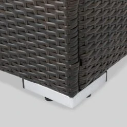 Santa Rosa Wicker Patio Accent Chair - Brown - Christopher Knight Home -Christopher Knight Home GUEST 7be9d1c5 40d6 45ec bfc1 4c4ab0ed098e