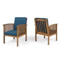Casa 2pk Acacia Club Chairs - Christopher Knight Home -Christopher Knight Home GUEST 7df7fb16 7c0d 4a36 acd3 bf6f807e8d3d
