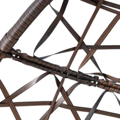 Cayuse Wicker Tear Drop Hanging Chair - Brown/Tan - Christopher Knight Home -Christopher Knight Home GUEST 7e58a481 f5d6 4cf8 b290 ac95f8227107