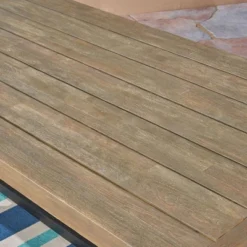 Raphael Rectangle Acacia Wood Dining Table - Gray - Christopher Knight Home -Christopher Knight Home GUEST 7e69b565 f98c 4121 93f8 e22e02aafef9