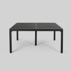 Tahoe Square Aluminum Modern Woven Accents Dining Table - Christopher Knight Home -Christopher Knight Home GUEST 801f2eac 949a 41dd adde 8302563a348a