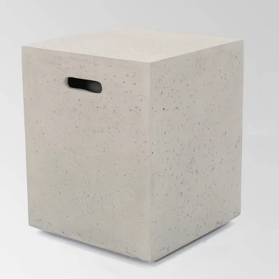 Oana 10pc Acacia Wood U-Shaped Sectional Sofa With Fire Pit Set - Teak/Beige - Christopher Knight Home 6 Oana 10pc Acacia Wood U-Shaped Sectional Sofa With Fire Pit Set - Teak/Beige - Christopher Knight Home - Image 6