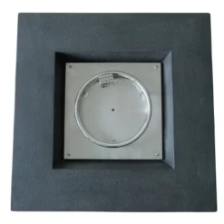 Carson Outdoor Stone Square Fire Pit - Gray - Christopher Knight Home -Christopher Knight Home GUEST 80e9863f fcd5 4b2b 86fa 96d157399251