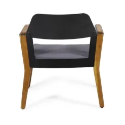 Soho 4pk Outdoor Acacia Wood Club Chairs With Cushions - Teak/Black/Dark Gray - Christopher Knight Home -Christopher Knight Home GUEST 81710245 8742 45e9 bc53 c2b0df7a46d0