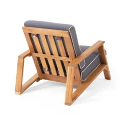 Paloma 2pk Outdoor Acacia Wood Club Chairs With Cushions - Teak/Dark Gray - Christopher Knight Home 11 Paloma 2pk Outdoor Acacia Wood Club Chairs With Cushions - Teak/Dark Gray - Christopher Knight Home -Christopher Knight Home GUEST 821efdef 9879 49e1 b10d facc85124aa1