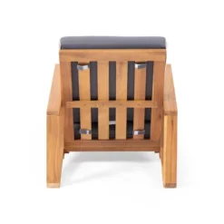 Paloma 2pk Outdoor Acacia Wood Club Chairs With Cushions - Teak/Dark Gray - Christopher Knight Home 14 Paloma 2pk Outdoor Acacia Wood Club Chairs With Cushions - Teak/Dark Gray - Christopher Knight Home -Christopher Knight Home GUEST 829a19c7 bad9 4d59 bf06 f3c02f172c15