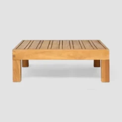 Oana 6pc Acacia Wood Sofa Chat Set Teak/Beige - Christopher Knight Home -Christopher Knight Home GUEST 83a7e9b8 18cd 4319 90a4 ca5d6873ecdf 1