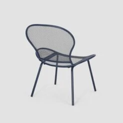 Nevada 2PK Iron Club Chair Matte Navy Blue - Christopher Knight Home -Christopher Knight Home GUEST 84bd974b 4d64 4dae ac34 c6ca09f84fa9