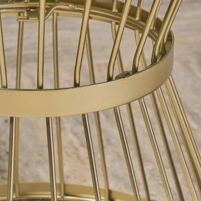 Lassen 16" Iron Patio Side Table - Christopher Knight Home 2 Lassen 16" Iron Patio Side Table - Christopher Knight Home - Image 2