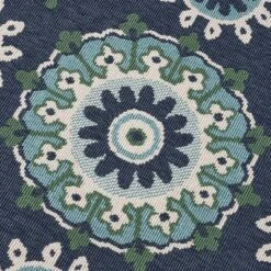 5'3" X 7' Medallion Outdoor Rug Navy/Green - Christopher Knight Home 7 5'3" X 7' Medallion Outdoor Rug Navy/Green - Christopher Knight Home -Christopher Knight Home GUEST 8aa6ab4c ecb7 4503 922a 3f7a44c1852a