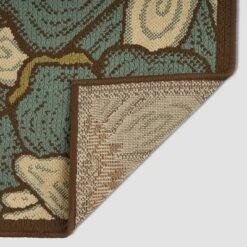 5' X 8' Melody Floral Outdoor Rug Blue/Brown - Christopher Knight Home -Christopher Knight Home GUEST 8b9fed8e 56eb 44cd a946 80e4ad771ec8